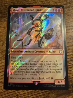 MTG Magic The Gathering Rose Cutthroat Raider SURGE FOIL Tough Pull! - Image 1