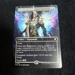 Celestial Armor (Borderless) Foundations Regular Near Mint - Image 1