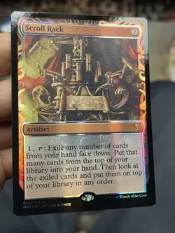 ? Foil Scroll Rack ? Masterpiece Series: Kaladesh Inventions ? Mtg (1993) - Image 1