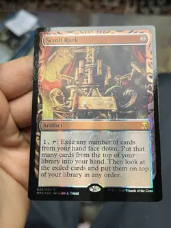 ? Foil Scroll Rack ? Masterpiece Series: Kaladesh Inventions ? Mtg (1993) - Image 2