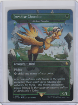Paradise Chocobo - Birds of Paradise (Borderless) Commander: Final Fantasy Foil - Image 1