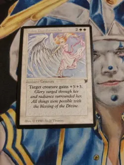 Divine Transformation MTG Legends Rare White Enchantment Near-Mint x1 GG1 - Image 1