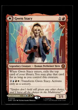 GWEN STACY Marvel's Spider-Man #78 SPM(NM+)(MTG) - Image 1