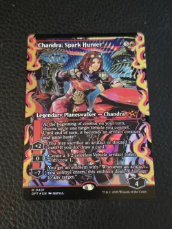 Chandra, Spark Hunter (Showcase) - Aetherdrift (DFT) - FOIL - NM - Image 1