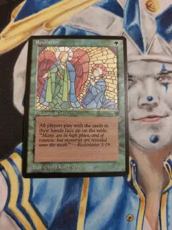 Revelation MTG Legends Rare Green Enchantment Near-Mint x1 GG1 - Image 1