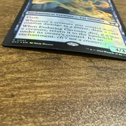 MTG Enduring Curiosity NM FOIL Duskmourn: House of Horror - Image 3