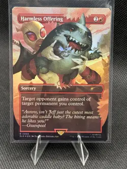 Harmless Offering 2025 MTG Secret Lair x Marvel Deadpool #868 Foil Rare - Image 1