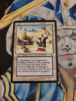 Sorrow's Path MTG The Dark Rare Land Near-Mint to MInt x1 GG7 - Image 1