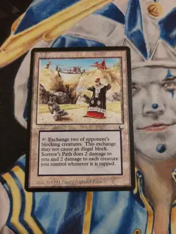 Sorrow's Path MTG The Dark Rare Land Near-Mint to MInt x1 GG7 - Image 2