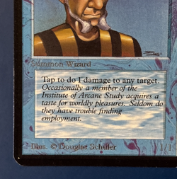 MtG Alpha Edition: Prodigal Sorcerer - Image 5