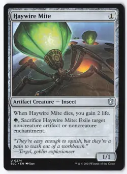 Haywire Mite U Commander: Bloomburrow 274 NM - Image 1