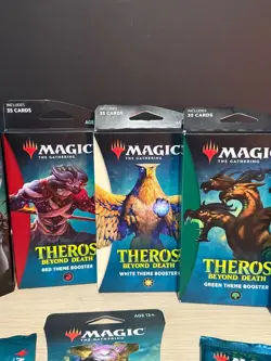MIXED LOT OF 15 MAGIC THE GATHERING THEROS BEYOND DEATH ITEMS - THEME DECK PACK - Image 3