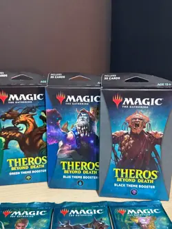 MIXED LOT OF 15 MAGIC THE GATHERING THEROS BEYOND DEATH ITEMS - THEME DECK PACK - Image 4
