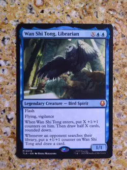 Magic The Gathering Avatar The Last Airbender: Wan Shi Tong Librarian (REG) (NM) - Image 1