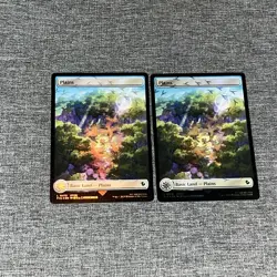 Chocobo Track Foil Full Art BASIC LAND NM Final Fantasy MTG Lot of 10 - Image 2