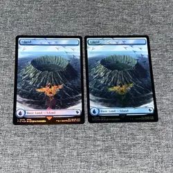 Chocobo Track Foil Full Art BASIC LAND NM Final Fantasy MTG Lot of 10 - Image 3