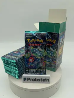 Lot of (30) Pokemon Korean Stellar Miracle SV7 Booster Packs SEALED - Image 1