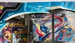 Pokemon TCG Greninja V Union special Collection Factory Sealed - Damaged Box - Image 3