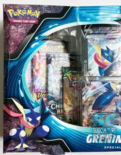 Pokemon TCG Greninja V Union special Collection Factory Sealed - Damaged Box - Image 5