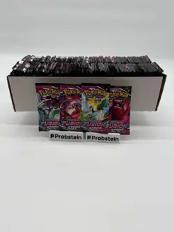 Auction #2 Lot of (180) Pokemon SWSH Fusion Strike Booster Packs SEALED - Image 1