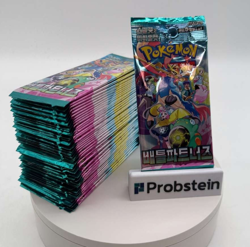 Lot of (100) Pokemon TCG Korean Battle Partners sv9 Booster Packs SEALED - Image 1
