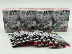 Lot of (4) Pokemon S & V White Flare Booster Bundles SEALED + 10 Booster Packs - Image 1