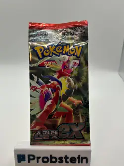 Lot of (40) Pokemon TCG Korean Scarlet ex Booster Packs SEALED - Image 1