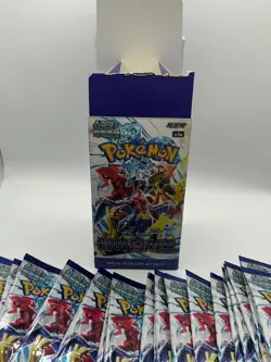 Lot of (30) Pokemon TCG Korean Raging Surf Booster Packs SEALED With Box - Image 2