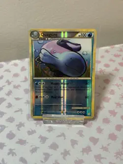 Pokemon TCG Quagsire Heartgold & Soulsilver 9/123 Reverse Holo Holo Rare LP/NM - Image 3