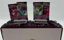 Auction #3 Lot of (180) Pokemon SWSH Fusion Strike Booster Packs SEALED - Image 1