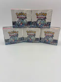 Lot of (5) Pokemon S & V SV07 Stellar Crown Booster Box Sealed Unopened - Image 1