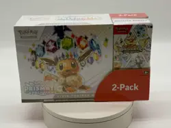 Pokemon SV Prismatic Evolutions Elite Trainer Box + Booster Bundle Costco 2-Pack - Image 1