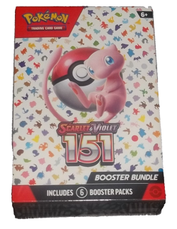 POKEMON TCG: SCARLET & VIOLET 151 BOOSTER BUNDLE {6 BOOSTER PACKS} NISB - Image 4