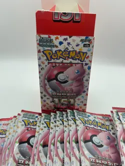 Lot of (20) Pokemon TCG Korean 151 SV2a Booster Packs SEALED With Box - Image 2