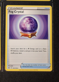 Fog Crystal 140/198 Pokemon card Chilling Reign uncommon NM - Image 1