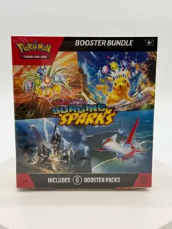 Pokemon S & V Surging Sparks Booster Bundle SEALED (6 Packs) - Image 1
