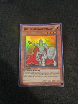 Yu-Gi-Oh! Jain, Lightsworn Paladin RYMP-EN100 1st Edition Ultra Rare LP - Image 1
