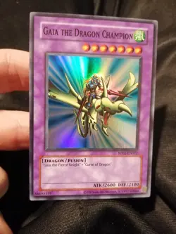 Yugioh Gaia the Dragon Champion RP01-EN022 Super Rare American Reprint NM - Image 1