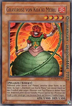YU-GI-OH, GRAVIROSE VON KOA'KI MEIRU, UR, ANPR-DE083 - Image 1