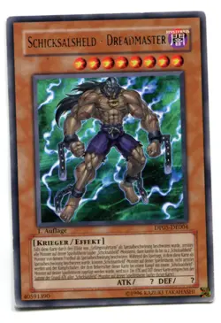 Yu-Gi-Oh! PLAYED/POOR Schicksalsheld Dreadmaster Rare - Image 1