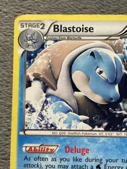 Blastoise 16/101 Cosmos Holo Plasma Blast Promo Rare Pokemon Card - Image 3