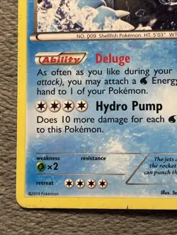 Blastoise 16/101 Cosmos Holo Plasma Blast Promo Rare Pokemon Card - Image 5