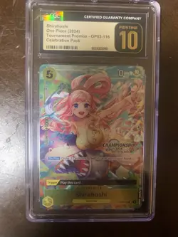 Shirahoshi (CS 2024 Celebration Pack) OP03-116 One Piece Promotion Cards Foil - Image 1