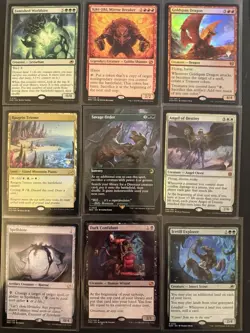 Magic The Gathering - Lot Of 21 Rare Foil Promo Cards Beta AA1 - Image 2