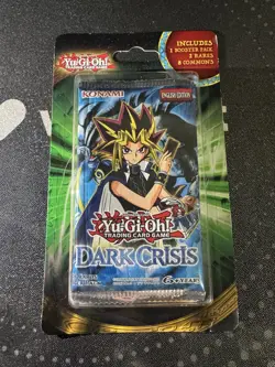 Yugioh Dark Crisis Sealed Booster Blister Pack with 10 Extra Bonus Cards 2017 - Image 2