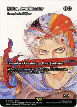 ERROR CARD Firion, Swordmaster - Sram, Senior Edificer (Showcase) 0003 FCA MTG - Image 1