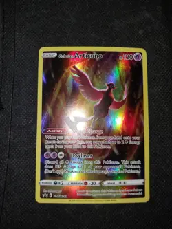 Galarian Articuno SWSH282 Sword & Shield Black Star Promo Pokemon Card NM - Image 1