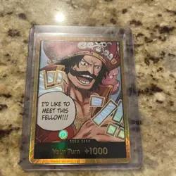 DON!! Card (Gol.D.Roger) (Gold) Carrying On His Will Foil - Image 1