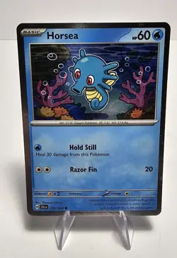 Horsea 010/064 Cosmos Holo Shrouded Fable Pokemon Card NEAR MINT NM - Image 1