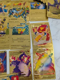Pokemon Bulk 120 Card Lot 1st Halloween Holo Charizard Gold Foil Pikachu Mewtwo - Image 2